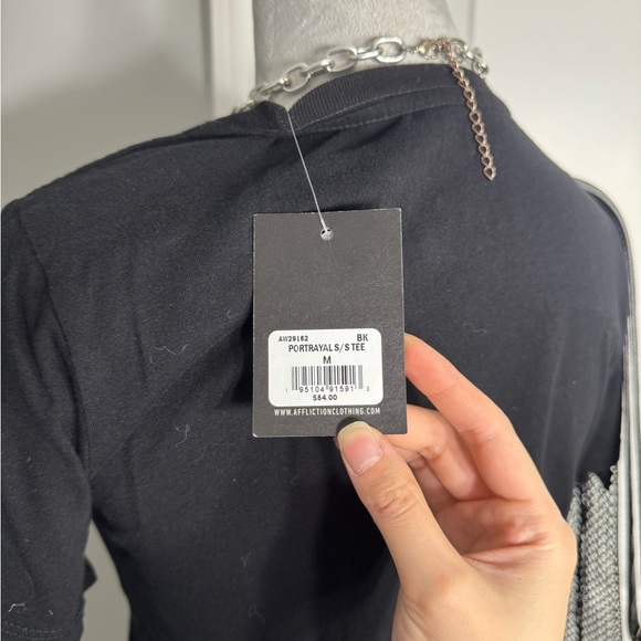 Affliction Rhinestone Top - Picture 11 of 11